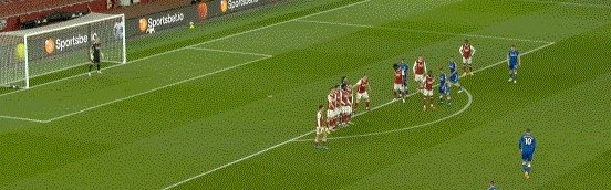 【英超】莱诺乌龙 点球被VAR取消 阿森纳0比1埃弗顿