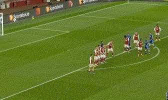 【英超】莱诺乌龙 点球被VAR取消 阿森纳0比1埃弗顿