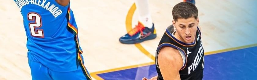 又一个3-0！SGA42+8雷霆再胜太阳，布鲁克斯33+7布克16中6